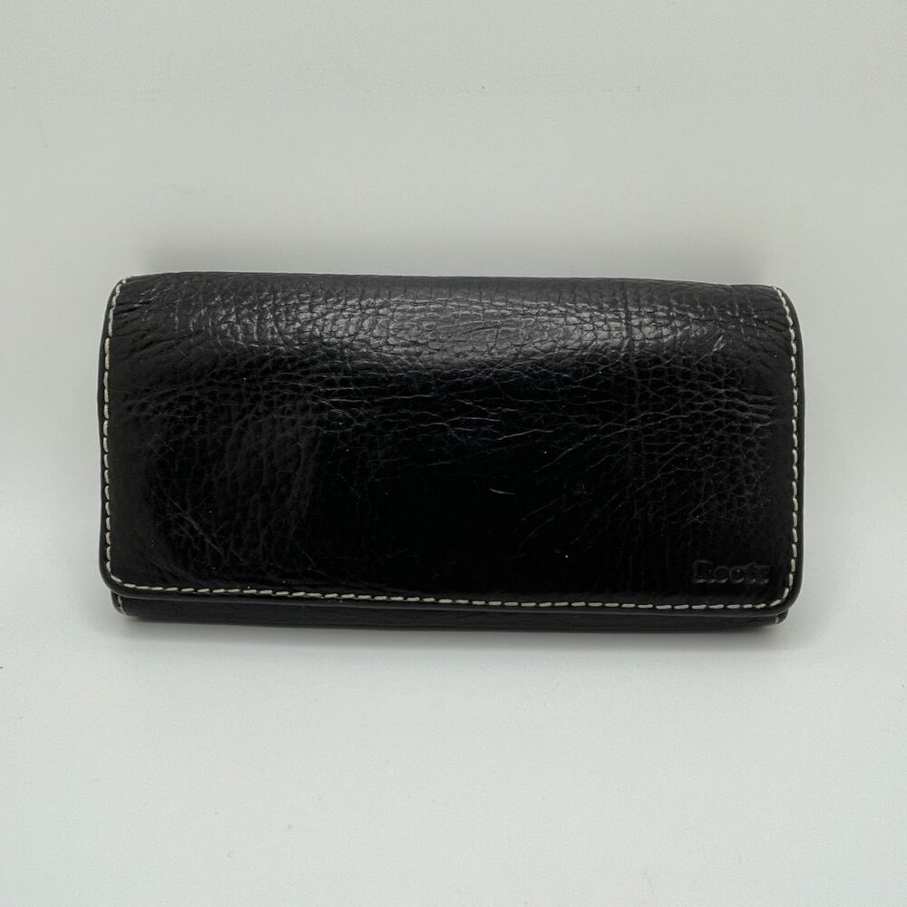 Large Roots Leather Wallet - Picture 1 of 7